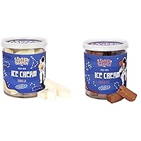 Super Garden Freeze Dried Ice Cream Vanilla Flavor & Ice Cream Chocolate bites