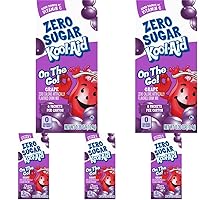 Sugar-Free Grape On-The-Go Powdered Drink Mix 6 Count (Pack of 5)