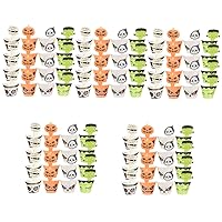 ERINGOGO 120 Sets Cake Border Halloween Cupcake Liners Halloween Cupcake Decorations Halloween Cake Decor Zombie Cupcake Topper Cupcake Picks Halloween Muffin Wrapper Paper Cup Props