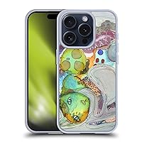 Head Case Designs Officially Licensed Wyanne No Treat Blues Cat Soft Gel Case Compatible with Apple iPhone 15 Pro and Compatible with MagSafe Accessories