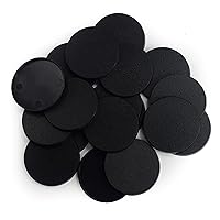 Round Textured Plastic Model Bases for Gaming Miniatures or Wargames Table Games (100mm/3.93inch-20Pcs)