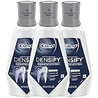 Pro Health Densify Fluoride Mouthwash, Alcohol Free, Cavity Prevention, Strengthens Tooth Enamel, Clean Mint 32 fl oz (Pack of 3)
