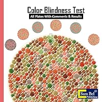 Color Blindness Test: All Plates With Comments & Results , Ishihara Plates , Optometry Color Deficiency Test , Vision Testing Charts, Ishihara Plates for Testing All Forms of Color