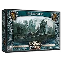 A Song of Ice and Fire Tabletop Miniatures Game Ironmakers Unit Box - Masters of Iron and Blood, Strategy Game for Adults, Ages 14+, 2+ Players, 45-60 Minute Playtime, Made by CMON
