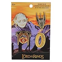 Loungefly WB The Lord of the Rings 4-Pack Pin Set, Amazon Exclusive