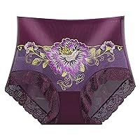 Womens Lace Underwear Plus Size Panties Sexy Sheer Hipster Panty For Ladies Woman's Underwear Cotton Briefs