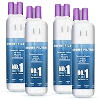 Ice and Water Refrigerator Filter 1, EDR1RXD1, four-pack, Purple