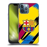 Head Case Designs Officially Licensed FC Barcelona Third Goalkeeper 2019/20 Crest Kit Soft Gel Case Compatible with Apple iPhone 13 Pro Max