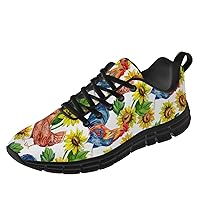 Rooster Shoes for Women Men Running Walking Tennis Lightweight Sneakers Animal Shoes Gifts for Women Men