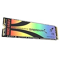 SABRENT Rocket 4 Plus-G 1TB Advanced Gaming M.2 PCIe NVMe SSD, up to 7GBps (SB-RKTG-1TB)