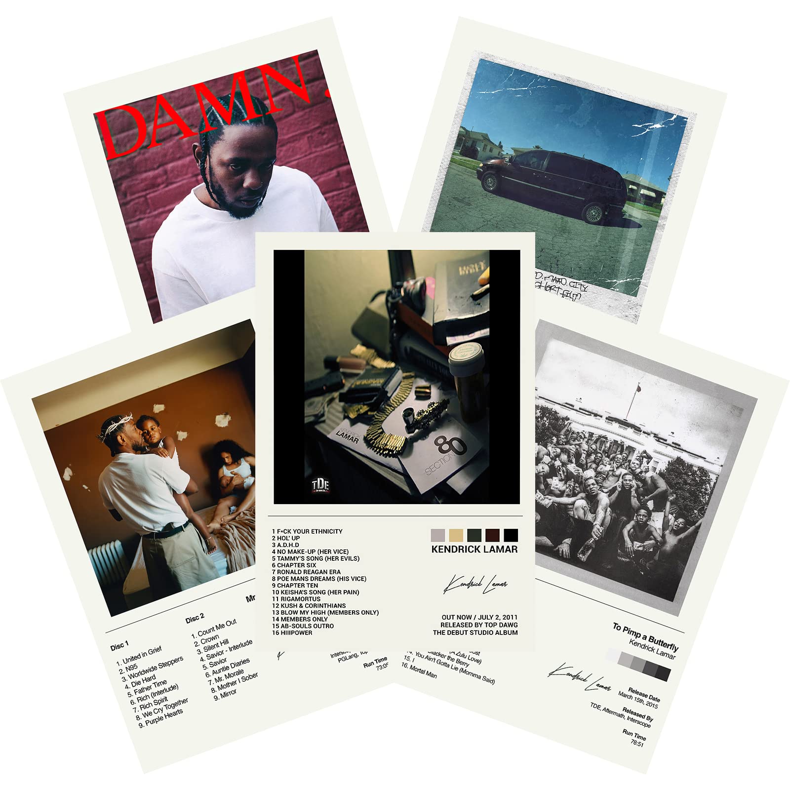 Mua DIANSHANG Kendrick Album Cover Signed Limited Posters Print ...