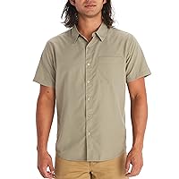 Men's Aerobora Short Sleeve Button Down Shirt