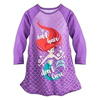 Disney Girls Ariel Nightshirt 7/8 Purple