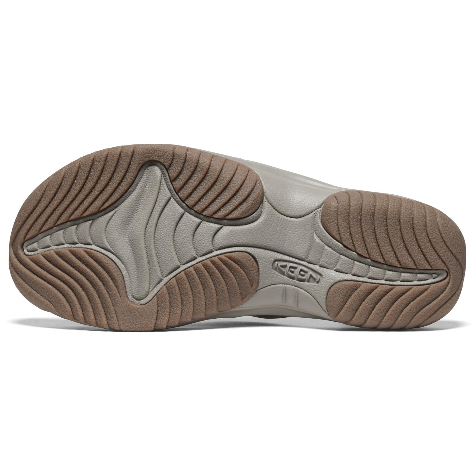 KEEN Men's Waimea H2 Toe Protecting Flip-Flops, Brindle/Birch, 11
