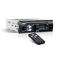 BOSS Audio Systems 508UAB Car Stereo System - Single Din, Bluetooth Audio and Calling Head Unit, Aux-in, USB, Built-in Microphone, CD Player, AM/FM Radio Receiver, Hook Up To Amplifier
