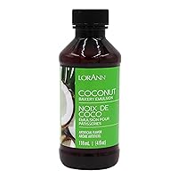 LorAnn Coconut Bakery Emulsion, 4 ounce bottle