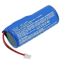 Synergy Digital Equipment Battery, Compatible with Minelab Equinox 800 Equipment, (Li-ion, 3.7V, 5000mAh) Ultra High Capacity, Replacement for Minelab 3011-0405 Battery
