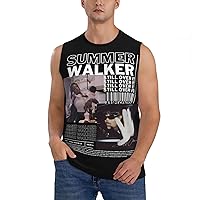 Music Rock Band Tank Top Mens Summer Crew Neck Vest Fashion Sleeveless T Shirt