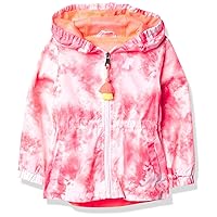 Limited Too Girls' Tie Dye Hooded Anorak with Tassel