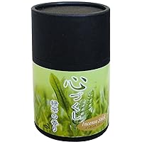 maruesu Incense Sticks Heart Thoughtful Green Tea Scent