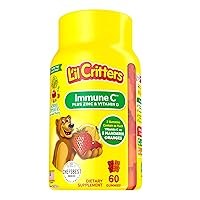 L'il Critters Gummies Immune C Plus Zinc and Vitamin D 60 Ea