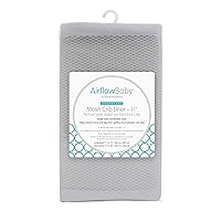 AirflowBaby Breathable Mesh Liner for Full-Size Cribs, 11