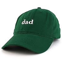 Trendy Apparel Shop Dad Embroidered Soft Low Profile Cotton Cap Dad Hat