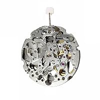 3 Hand Automatic Mechanical Silver Plates Skeleton Watch Movement for Miyota 8N24 DIY Part