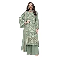 Xclusive Indian/Pakistani Ramzan Special Party/Ethnic wear Georgette Straight Salwar Kameez for Womens-PAKISTANI-25