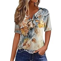 Sparkly Tops for Women,U Neck Elbow Sleeve Classic Fit Shirt Applique Checkered Corset Trendy Tops for Women