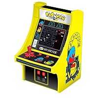 My Arcade DGUNL-3220 Micro Player Mini Arcade Machine Pac-Man Video Game, Fully Playable,6.75 Inch Collectible,Color Display, Speaker,Volume Buttons, Headphone Jack,Battery or Micro USB Powered, Black My Arcade DGUNL-3220 Micro Player Mini Arcade Machine Pac-Man Video Game, Fully Playable,6.75 Inch Collectible,Color Display, Speaker,Volume Buttons, Headphone Jack,Battery or Micro USB Powered, Black