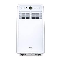 Newair Portable Air Conditioner & Dehumidifier | 8,000 BTU | Compact White Portable AC | Portable Fan With 3 Cooling Modes Window Air Conditioner | Small A/C Swamp Cooler With Remote