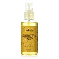 SheaMoisture Restorative Finishing Elixir Hair Oil for Dry Hair Raw Shea Butter with Shea Butter and Argan Oil 4 oz