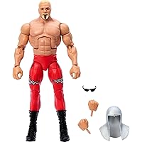 Mattel WWE Elite Action Figure & Accessories, 6-inch Collectible Scott Steiner with 25 Articulation Points, Life-Like Look & Swappable Hands