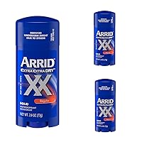 ARRID XX Anti-Perspirant Deodorant Solid Regular 2.6 oz (Pack of 3)