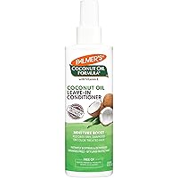 Coconut Oil Formula Moisture Boost Leave-In Conditioner, 8.5 Ounce