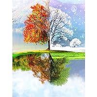 Jigsaw Puzzle Sequential tree-1500piece Puzzles for Adults are Fun & ExcitingLarge Difficult Kids DIY Toys Gift for Home Decor