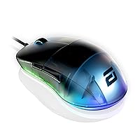 ENDGAME GEAR XM1 RGB Gaming Mouse, Programmable Mouse with 6 Buttons and 16,000 DPI, 2.75 oz., Dark Frost
