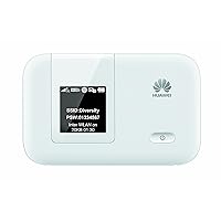 Router HUAWEI E5372s-32 150 Mbps 4G LTE & 42 Mbps 3G Mobile WiFi Hotspot (3G Worldwide, 4G LTE in Europe, Asia, Middle East, Africa, Some South America) (White)