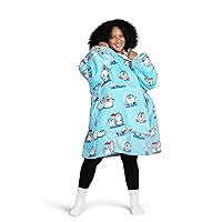 The Oodie Blanket Hoodie | Premium Wearable Blanket Adult| Cozy Hoodie Blanket | Hoodie Blankets, Oversized Hoodie Blanket for Women & Men | Oodie Sherpa Blanket Hoodie