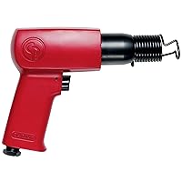 Chicago Pneumatic CP7111 - Air Hammer, Welding Equipment Tool, Construction, 0.401 Inch (10.2mm), Round Shank, Stroke 2.64 in / 67 mm, Bore Diameter 0.75 in / 19 mm - 3000 Blow Per Minute