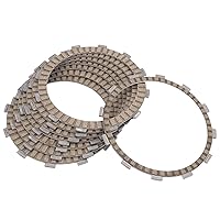 Clutch Friction Plates&Steels Friction Plate Compatible with HONDA CTX1300 CTX1300 Deluxe CTX1300A CTX1300A Deluxe ST1300 ST1300A ABS Model GL1800 Gold Wing GL1800 (Airbag Navi) Gold Wing