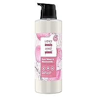 Plant-Based Body Wash Nourish and Illuminate Skin Rose Water and Niacinamide Made with Plant-Based Cleansers and Skin Care Ingredients 32.3 fl oz