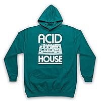 Men's Acid House Bass Synth Adults Hoodie