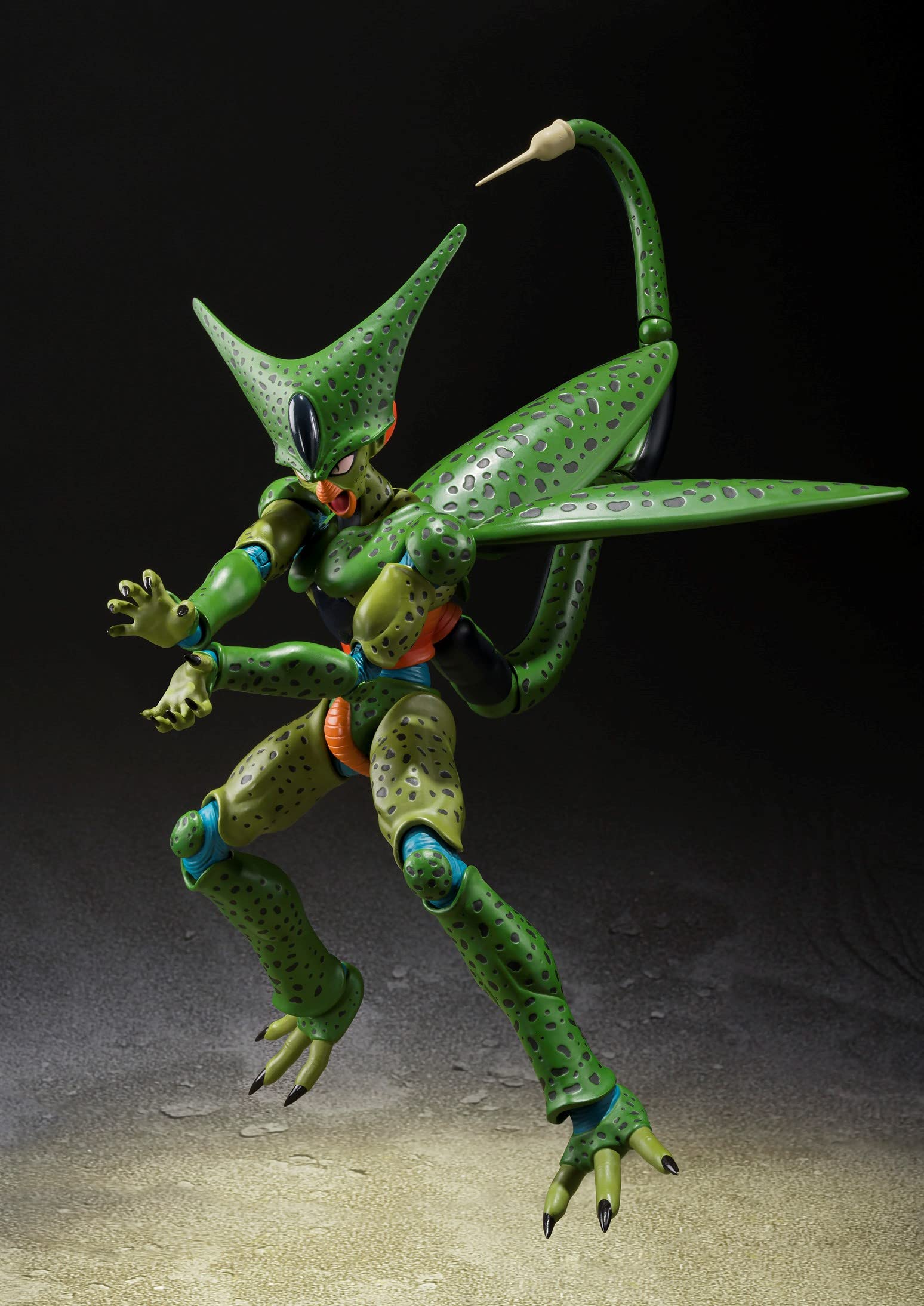 TAMASHII NATIONS - Dragon Ball Z - Cell First Form, Bandai Spirits S.H.Figuarts Action Figure