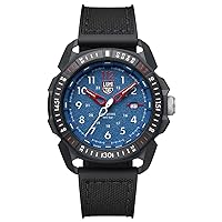 Luminox Ice-SAR Arctic XL.1003 Men's Watch 46 mm Military Watch in Black/Blue with Date Display 200 m Waterproof Sapphire Glass, blue, SPORTS