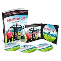 Workout Videos for Seniors – 4 DVDs- Beginner Friendly Low Impact Exercise Routines for Arms, Legs and Core Strength, Balance, Range of Motion, Flexibility, Heart Health, & Bone Health. Complete 8 Week System Can Be Used For Physical Therapy Rehab and Pain Relief