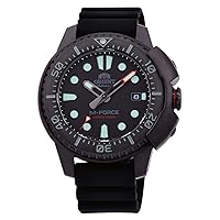 Orient M-Force Automatic Black Dial Men's Watch RA-AC0L03B00B