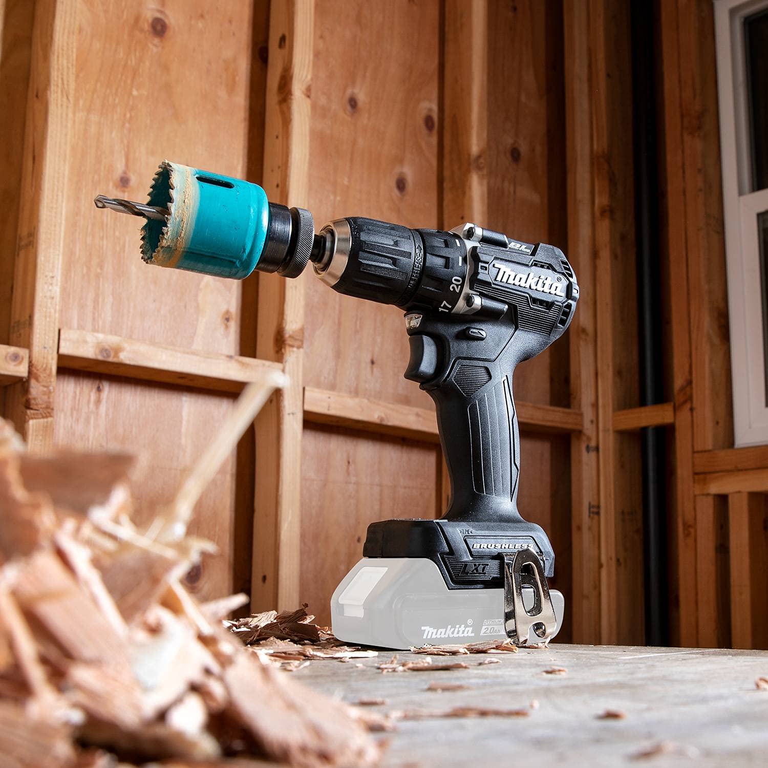 Makita XFD15ZB 18V LXT Lithium-Ion Sub-Compact Brushless Cordless 1/2