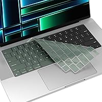 Soke Premium Ultra Thin Keyboard Cover Skin, for 2021 2022 2023 MacBook Pro 14